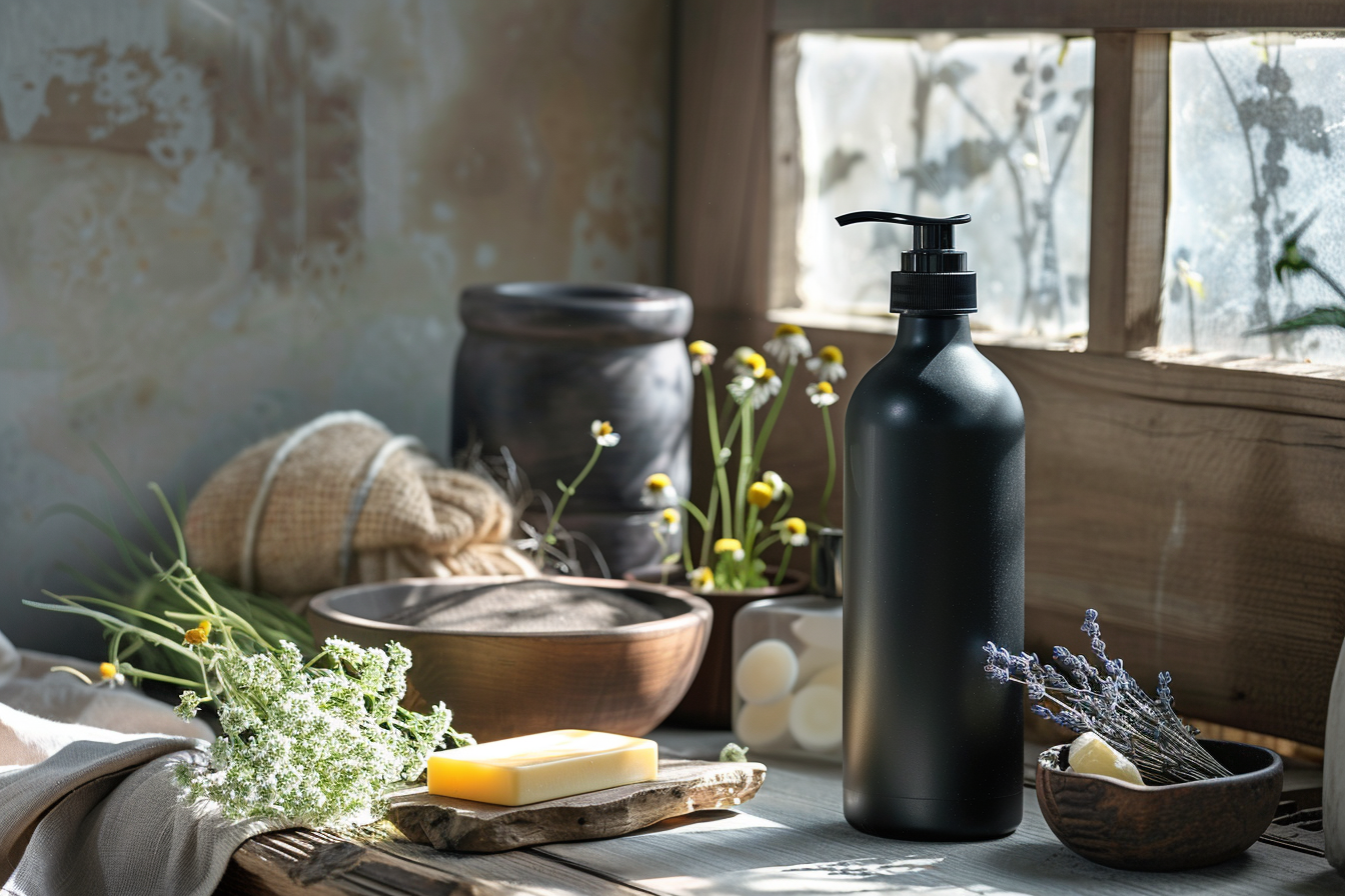 loc products with botanical background